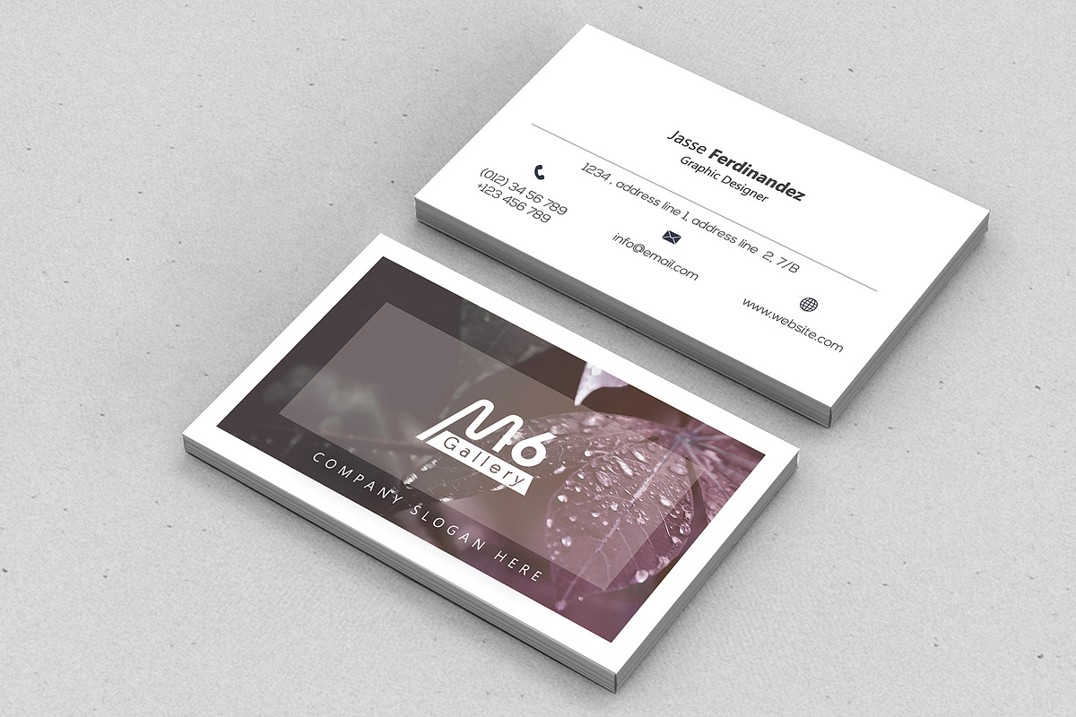 Unique 50 Business Card Bundle, a Business Card Template by M6 Gallery (Photo 66 of 151)