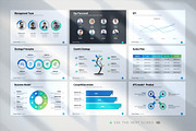 Business Strategy Google Slides, a Presentation Template by White Graphic (Thumbnail 4 of 9)