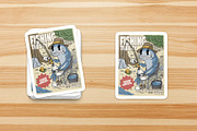 retro fish fishing in the nature, a Branding & Logo Template by Judsart (Thumbnail 2 of 3)