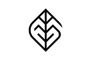Letter G Green Tea Matcha Leaf Logo, a Branding & Logo Template by Buqancreative (Thumbnail 4 of 4)