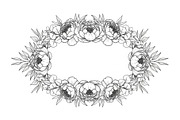Floral Frame SVG Bundle, an Illustration by Gaye Art (Thumbnail 26 of 31)