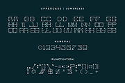 Gacket Techno - Futuristic Font, a Sans Serif Font by Iqsiart Studio (Thumbnail 6 of 7)