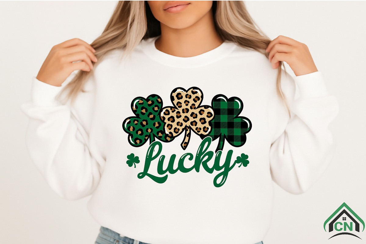 St. Patrick's Lucky Sublimation Png, an Illustration by Craft Nest (Photo 2 of 4)