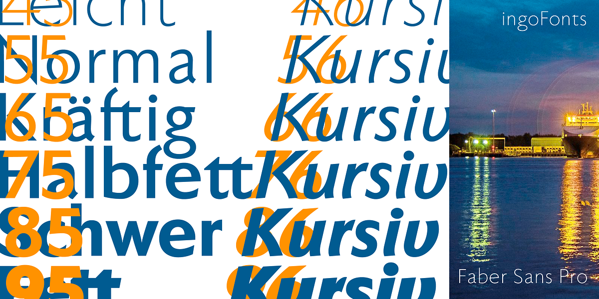 Faber Sans Pro, a Sans Serif Font by ingoFonts (Photo 3 of 9)