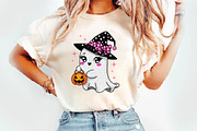 Halloween Ghost PNG, Halloween png, an Illustration by Watercolor design (Thumbnail 2 of 3)
