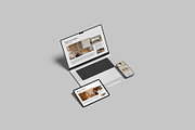 Multi Device Screen Mockup, a Device Mockup by rizalamora (Thumbnail 8 of 12)
