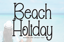 Beach Holiday | Script Font