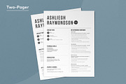 Lithy | Modern Bold | Resume, a Resume Template by Resumodo (Thumbnail 2 of 8)