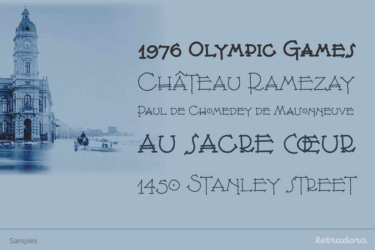 Montreal Architect, a Handwritten Font by Letradora (Photo 3 of 10)