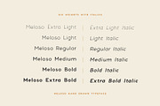 Meloso Variable Hand Drawn Typeface, a Sans Serif Font by Rachel Kick (Thumbnail 11 of 12)