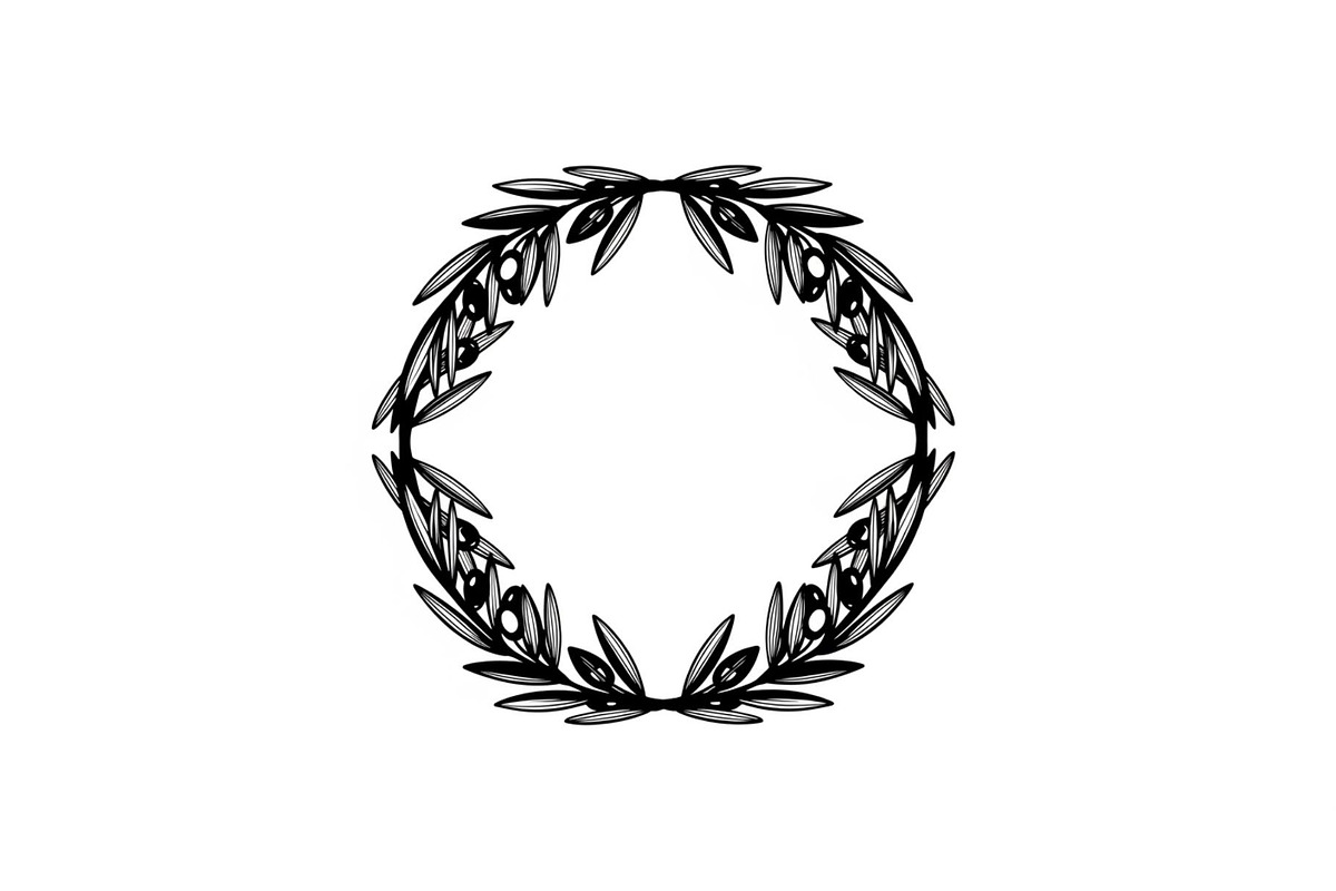 Floral Wreath Circle SVG Bundle, an Illustration by Creativeshirt (Photo 7 of 51)