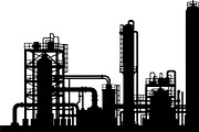 Industrial Factory Silhouette Bundle, an Illustration by Designs_River (Thumbnail 45 of 45)