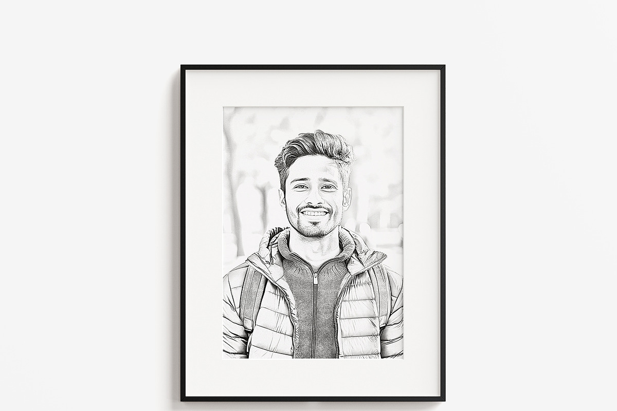 Elegant Line Art Sketch Action, an Action Add-On by MRI STUDIO (Photo 4 of 21)