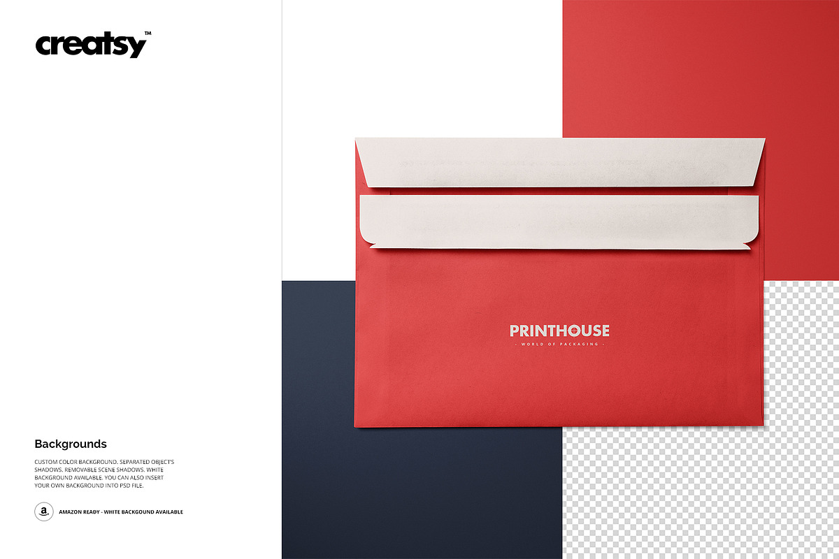 Envelope Mockup Set 01, a Household Mockup by creatsy5 (Photo 7 of 9)