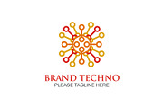 20 Logo Technology Templates Bundle, a Branding & Logo Template by Friendesigns (Thumbnail 11 of 21)