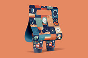 Space Chronicles Branding Collection, a Pattern Graphic by Polar Vectors (Thumbnail 14 of 22)