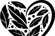 Decorative Heart Silhouette Bundle, an Illustration by Designs_River (Thumbnail 25 of 45)
