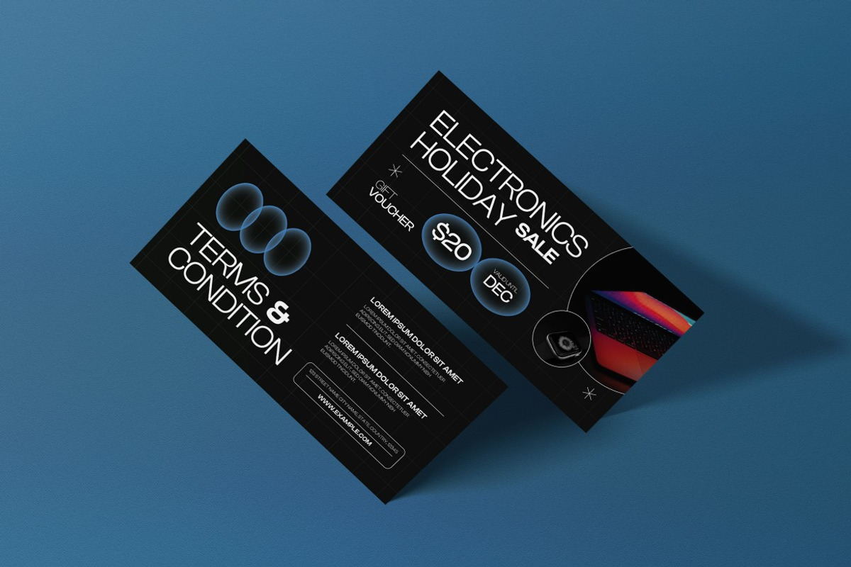Electronics Holiday Sale Voucher preview 3