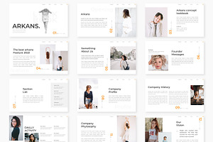 Arkans - Powerpoint Template