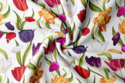 Big set Multicolored Tulips, a Graphic by MarynaPetrovska (Thumbnail 7 of 13)