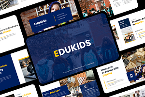 Education School Powerpoint, a Presentation Template by Hammad Arif