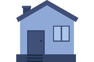 Home building vector insurance icon, an Object Illustration by vectorpointstudio