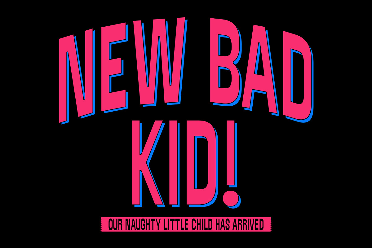 Bugs | Condensed Shadow Fonts, a Sans Serif Font by Fateh.Lab (Photo 2 of 11)
