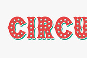 Retro circus show alphabet, an Object Graphic by RevelStockart (Thumbnail 3 of 3)