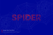 Spider Web Text Effect (PSD), a Layer Style Add-On by Posterfello (Thumbnail 1 of 3)