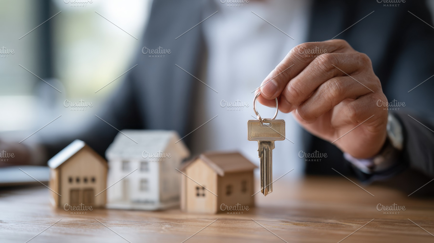 Key handover for new home buyers, a Photo by Beautiful things