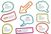 Speech Bubbles, Social Media Sticker, a Decorative Illustration by TAlex (Thumbnail 7 of 7)