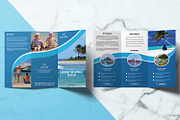 TriFold Travel Agency Brochure, a Brochure Template by retrographix (Thumbnail 2 of 4)