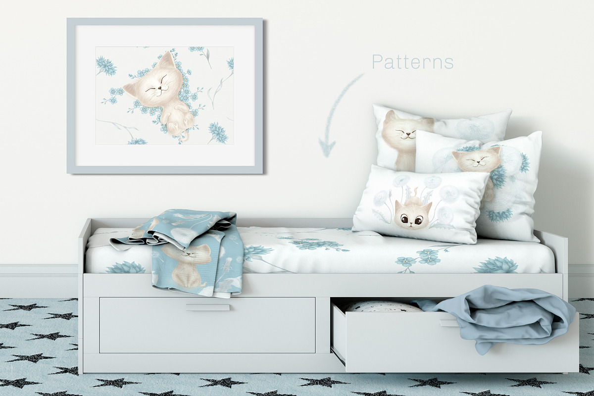 Fluffy, Funny, Cute, a Decorative Illustration by MeadowFox (Photo 7 of 8)