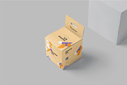 Square Hanging Box Mockups, a Packaging Mockup by megostudi0 (Thumbnail 2 of 7)