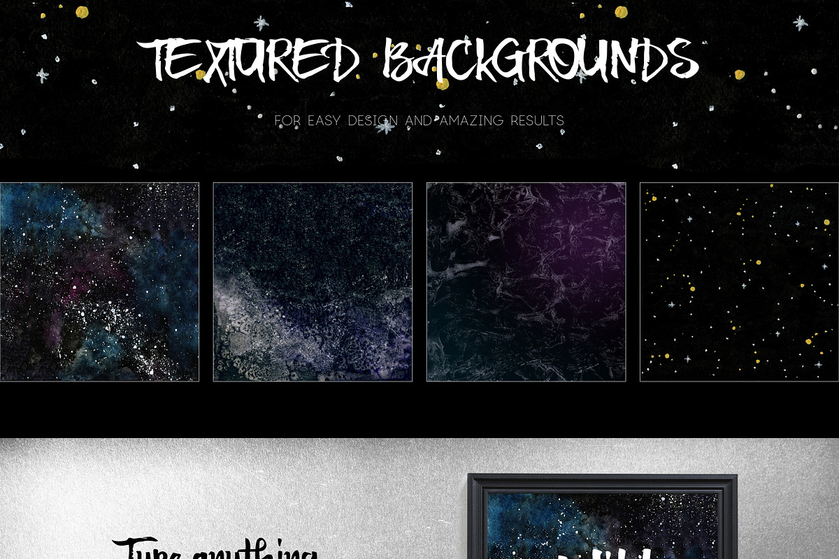 Watercolor, you are just space!, a Texture Illustration by Satika (Photo 8 of 9)