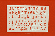 Bonyhumy | Cute Handwritten Font, a Handwritten Font by Denustudios (Thumbnail 10 of 12)