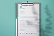 Letterhead Word, a Stationery Template by ResumeDevisers (Thumbnail 4 of 7)