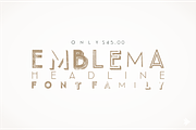 Emblema Headline 1BASIC, a Sans Serif Font by graffistyling (Thumbnail 4 of 4)