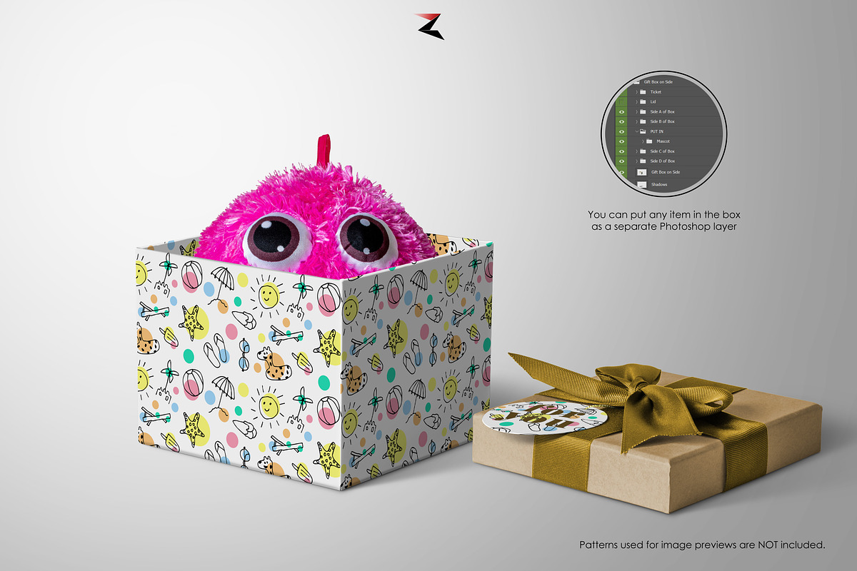 Gift Box Mockup 6K, a Product Mockup by Zabiegala MP (Photo 4 of 6)