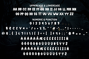 Super Hunted | Script Font, a Script Font by Scratchones (Thumbnail 7 of 8)