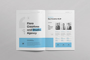 FLORA | Portfolio Template, a Brochure Template by KreateTribe (Thumbnail 7 of 10)
