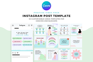 Positive Vibes Pack Instagram