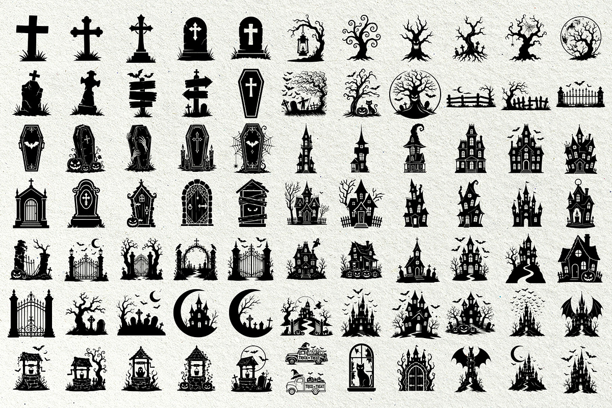 Halloween SVG Bundle, a Seasonal Illustration by DENIDigitalArtSudio (Photo 8 of 9)