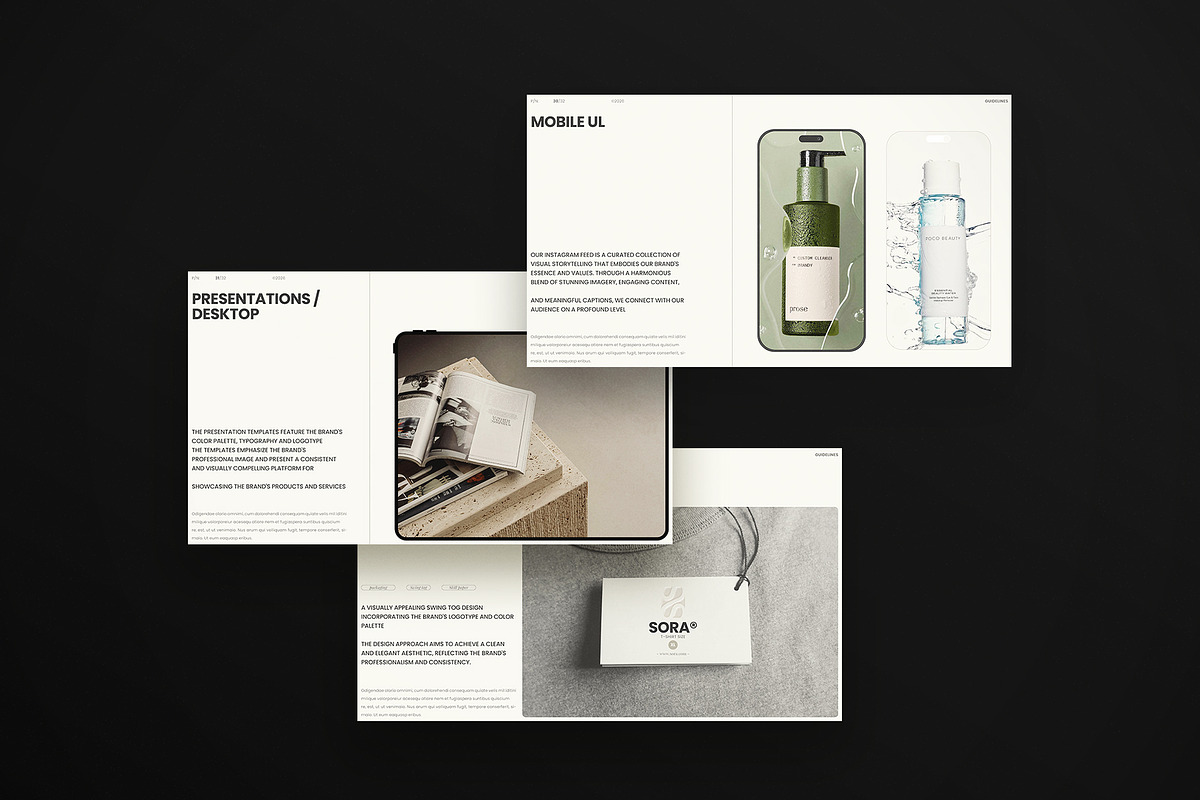 Brand Guidelines Presentation Design, a Presentation Template by Studio Monova (Photo 17 of 22)