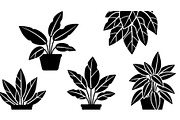 Minimal Botanical Leaf Silhouette Bu, an Illustration by Creativeshirt (Thumbnail 16 of 51)