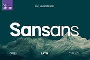 HU Sansans / 20% OFF, a Sans Serif Font by heummdesign (Thumbnail 1 of 6)