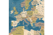 Vector World Map - Pacific View, a Graphic by PorcuPen Works (Thumbnail 4 of 6)