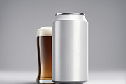 Drink Can Mockup, a Cups & Container Mockup by 3djagan (Thumbnail 2 of 5)