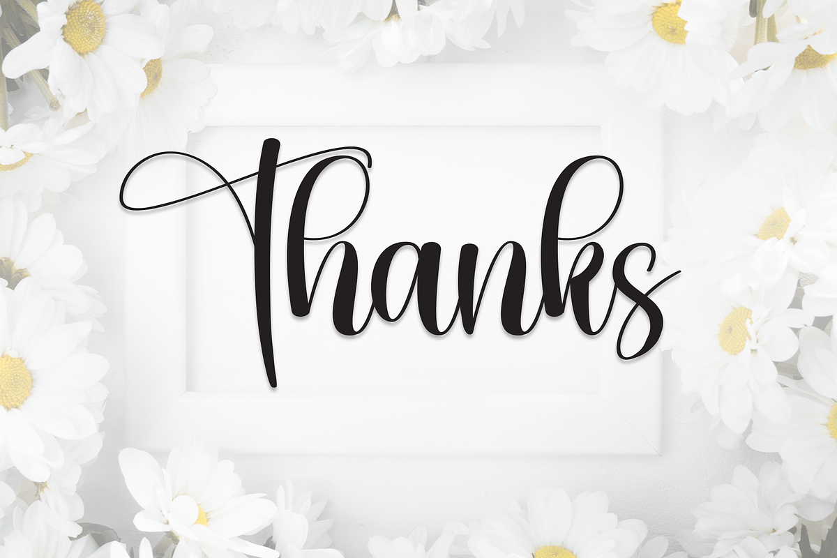 Hey Daisy | Script Font, a Handwritten Font by Scratchones (Photo 9 of 9)