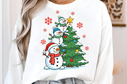 Cute Christmas Snowman Png, an Illustration by Libby Wishes (Thumbnail 4 of 6)